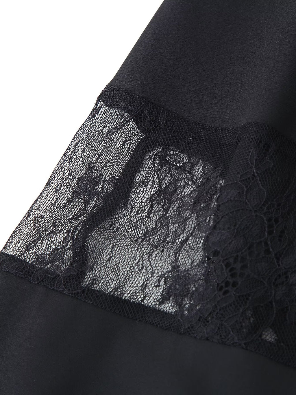 Formal Sexy Black Halter Backless Lace V Dress