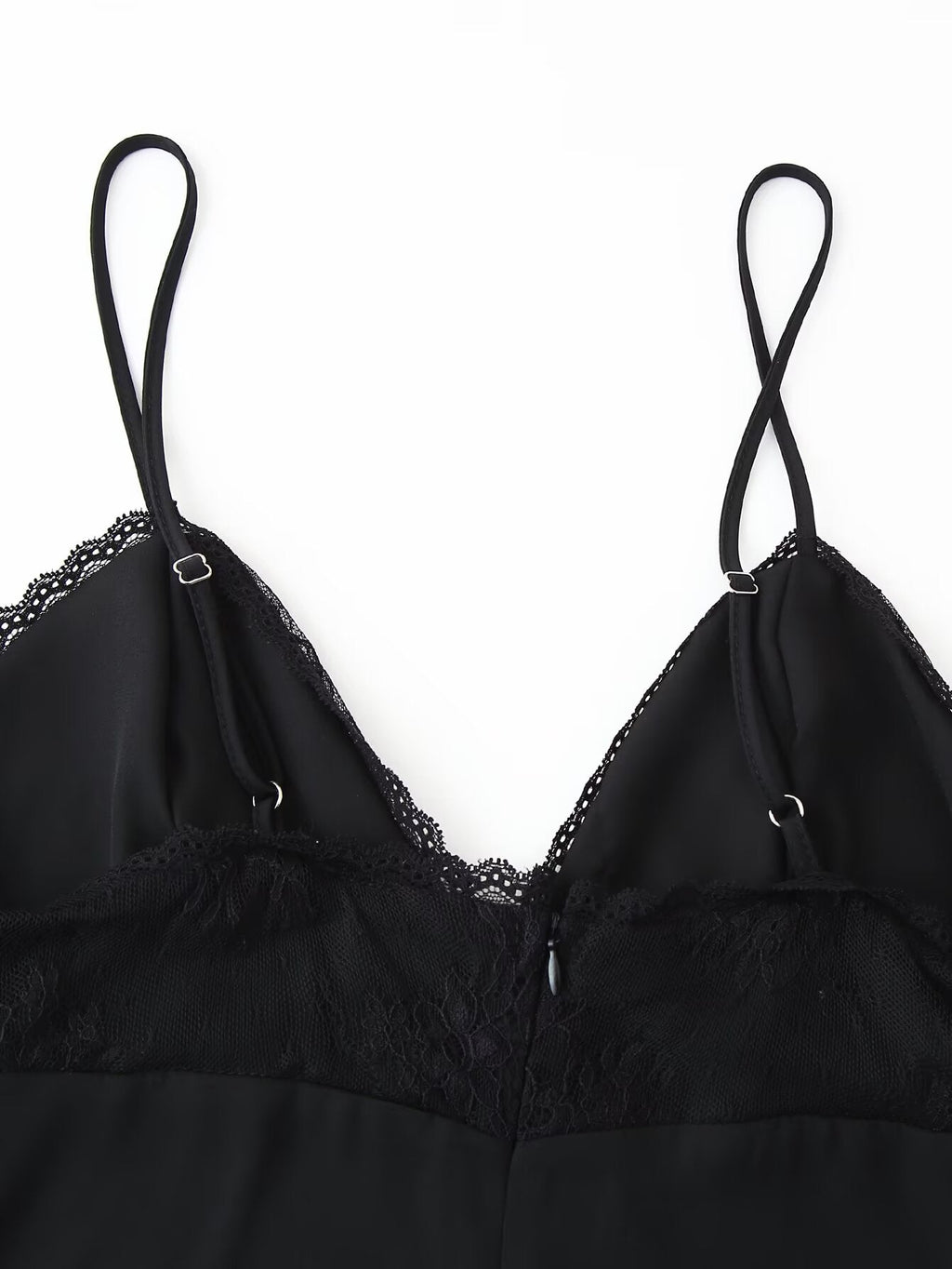 Formal Sexy Black Halter Backless Lace V Dress