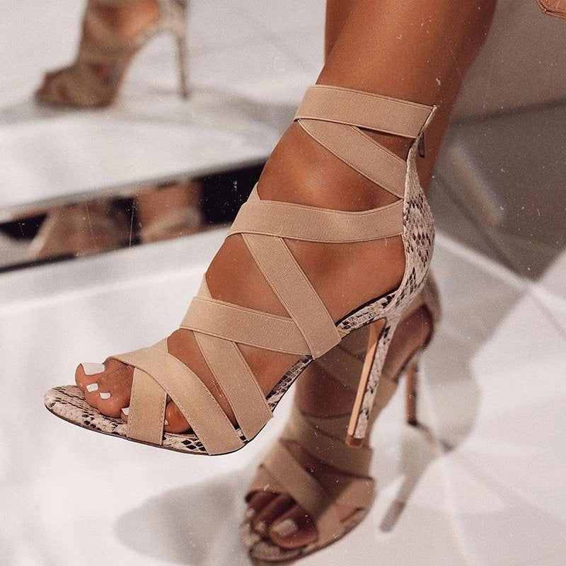 Bandage Cloth Roman Heel