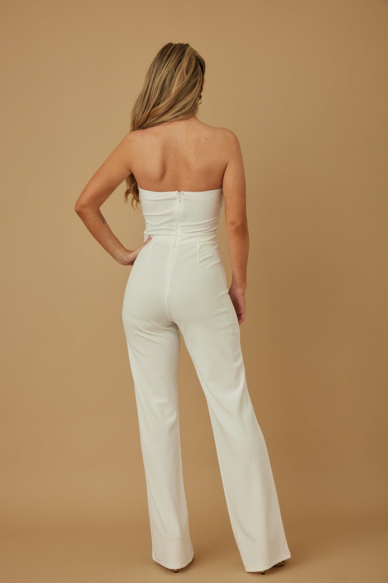 Aloura Threaded Twisted Rope Knot Tie Jumpsuit