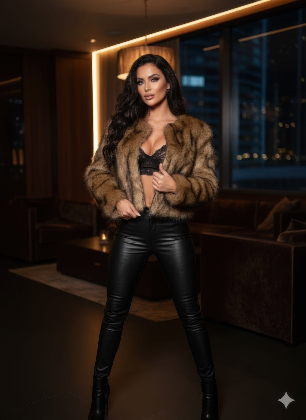 Faux Fur Jacket