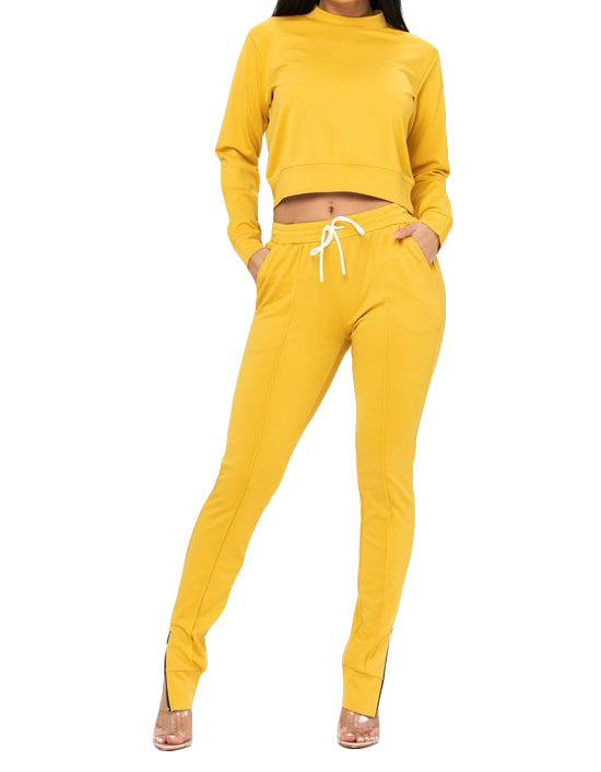 Cropped Jogging Set