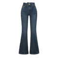Light Blue High Waist Slim Fit Bootcut Jeans