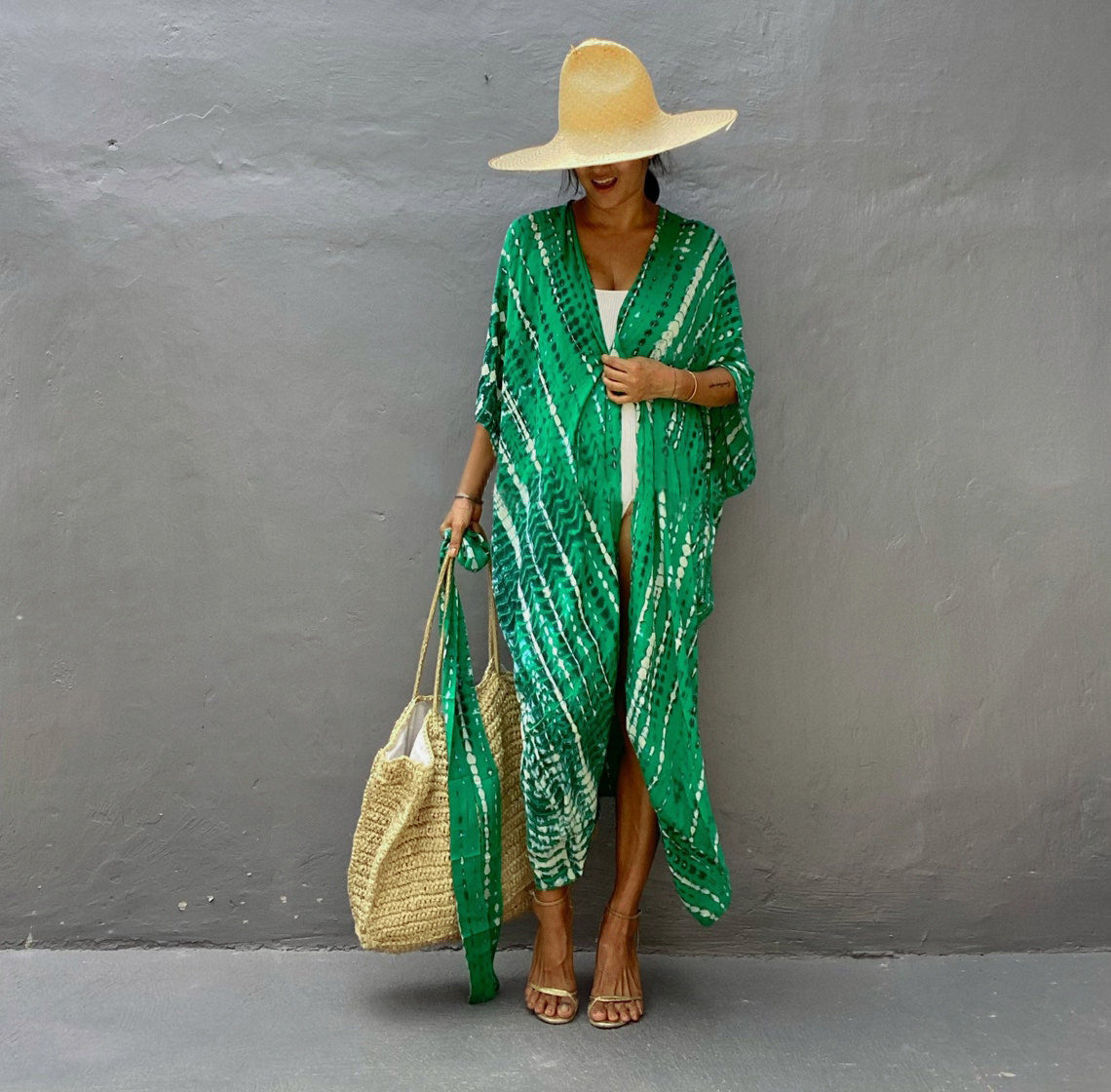 Rayon Beach Kimono