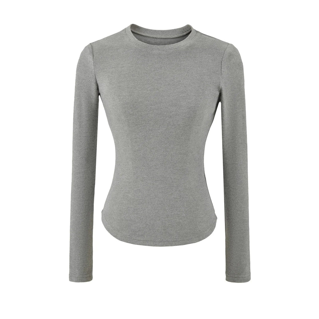 Basic Long Sleeve Hour Glass T-Shirt