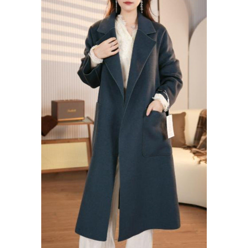 Loose Fit Mid-Length Coat