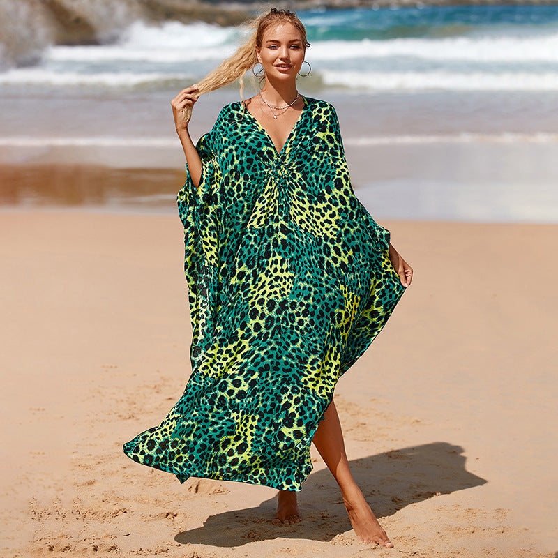 Bikini Cover-Up Viscose Cardigan Swimwear Wrap