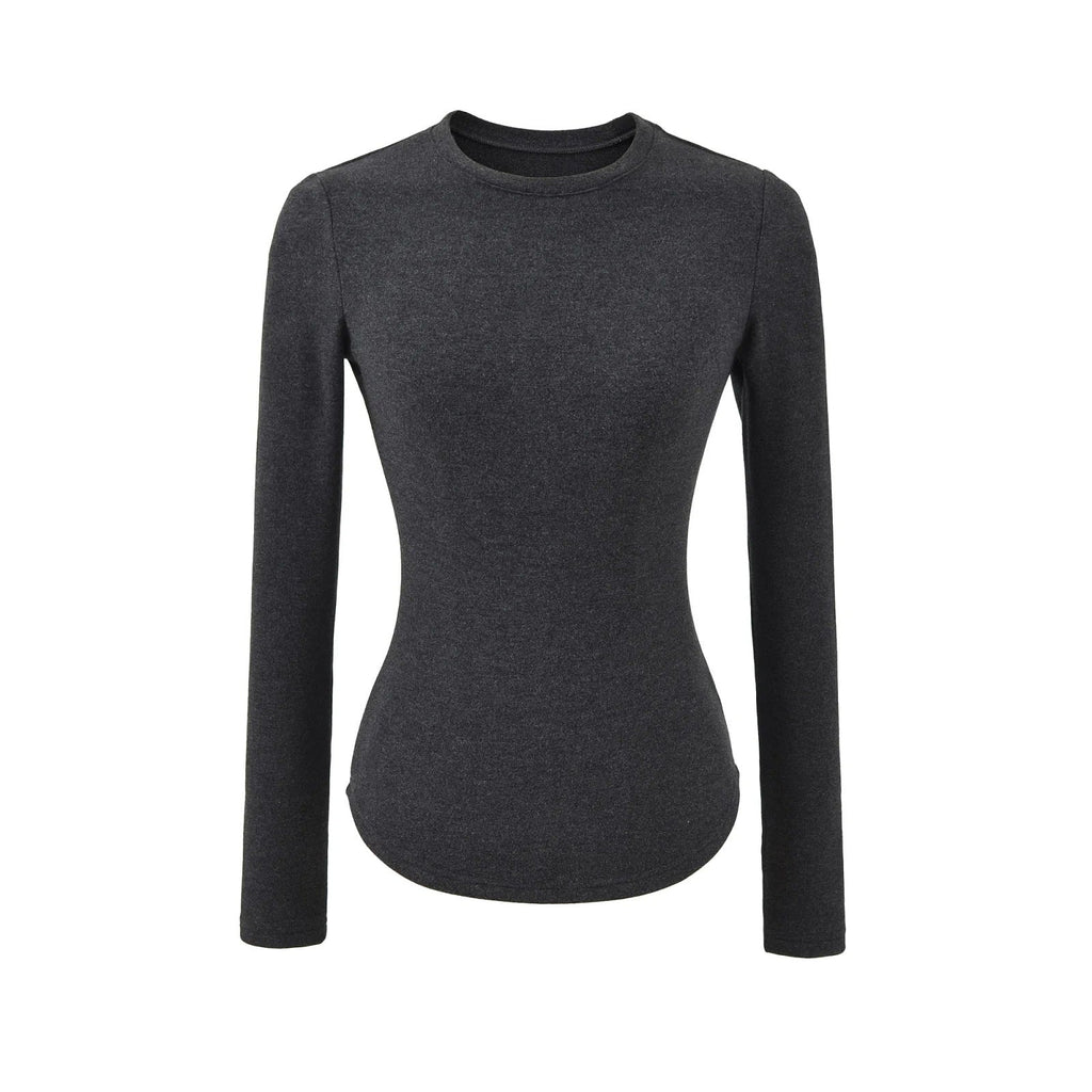 Basic Long Sleeve Hour Glass T-Shirt