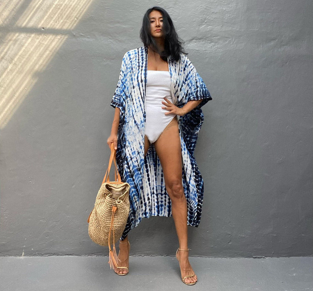 Rayon Beach Kimono