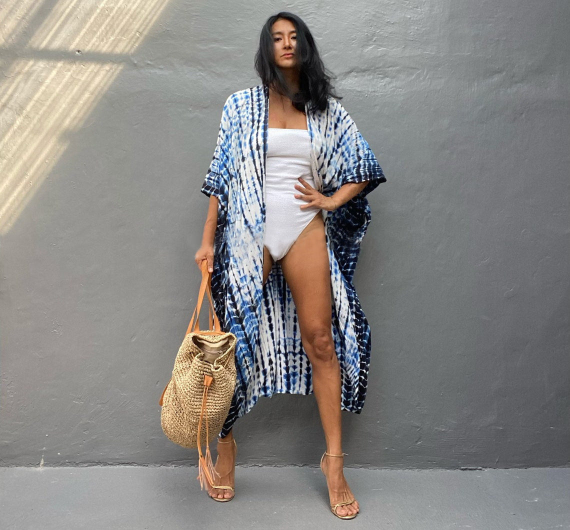 Rayon Beach Kimono