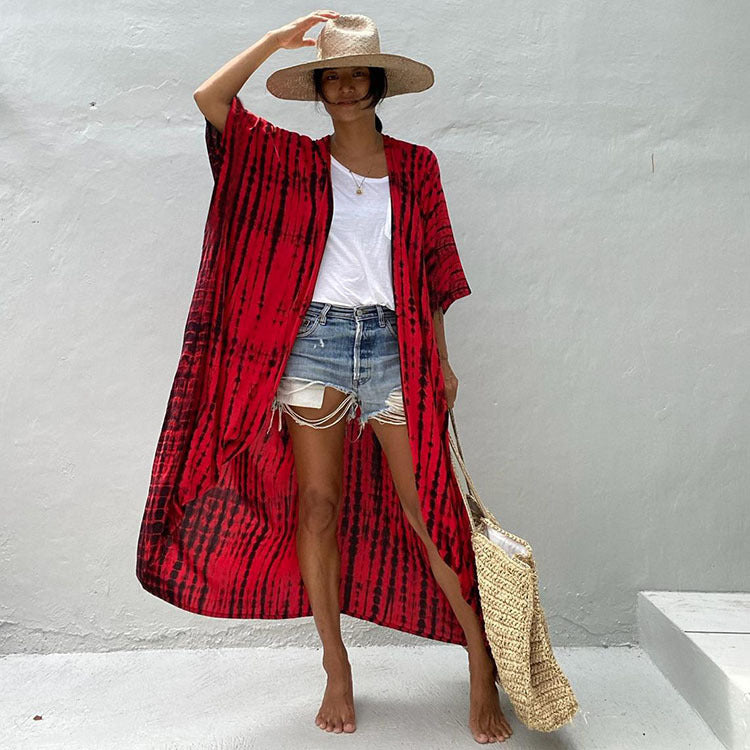 Rayon Beach Kimono