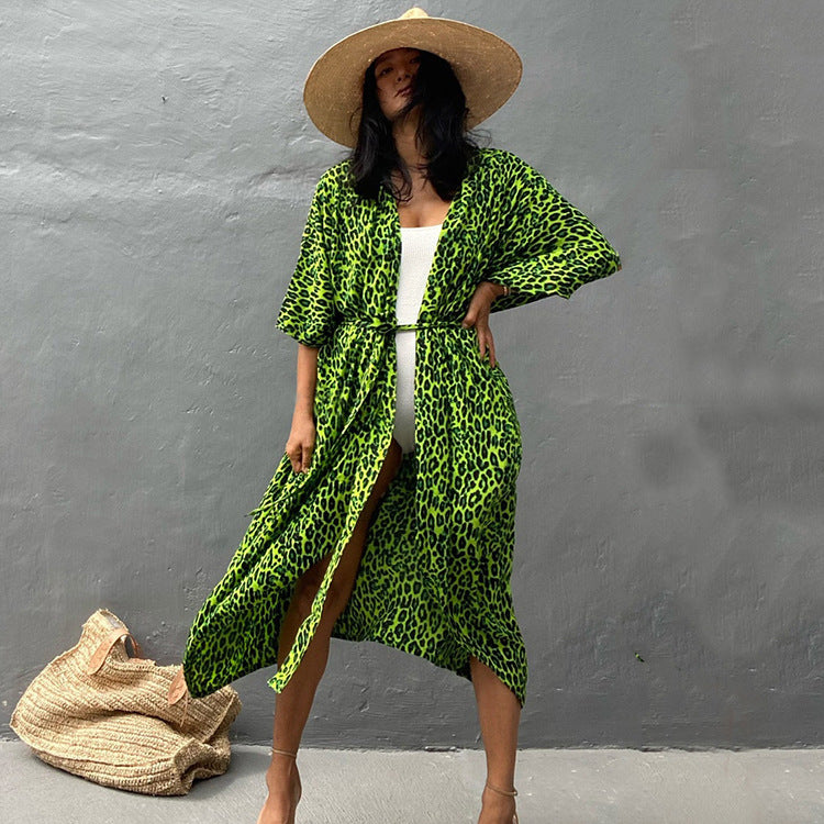 Rayon Beach Kimono