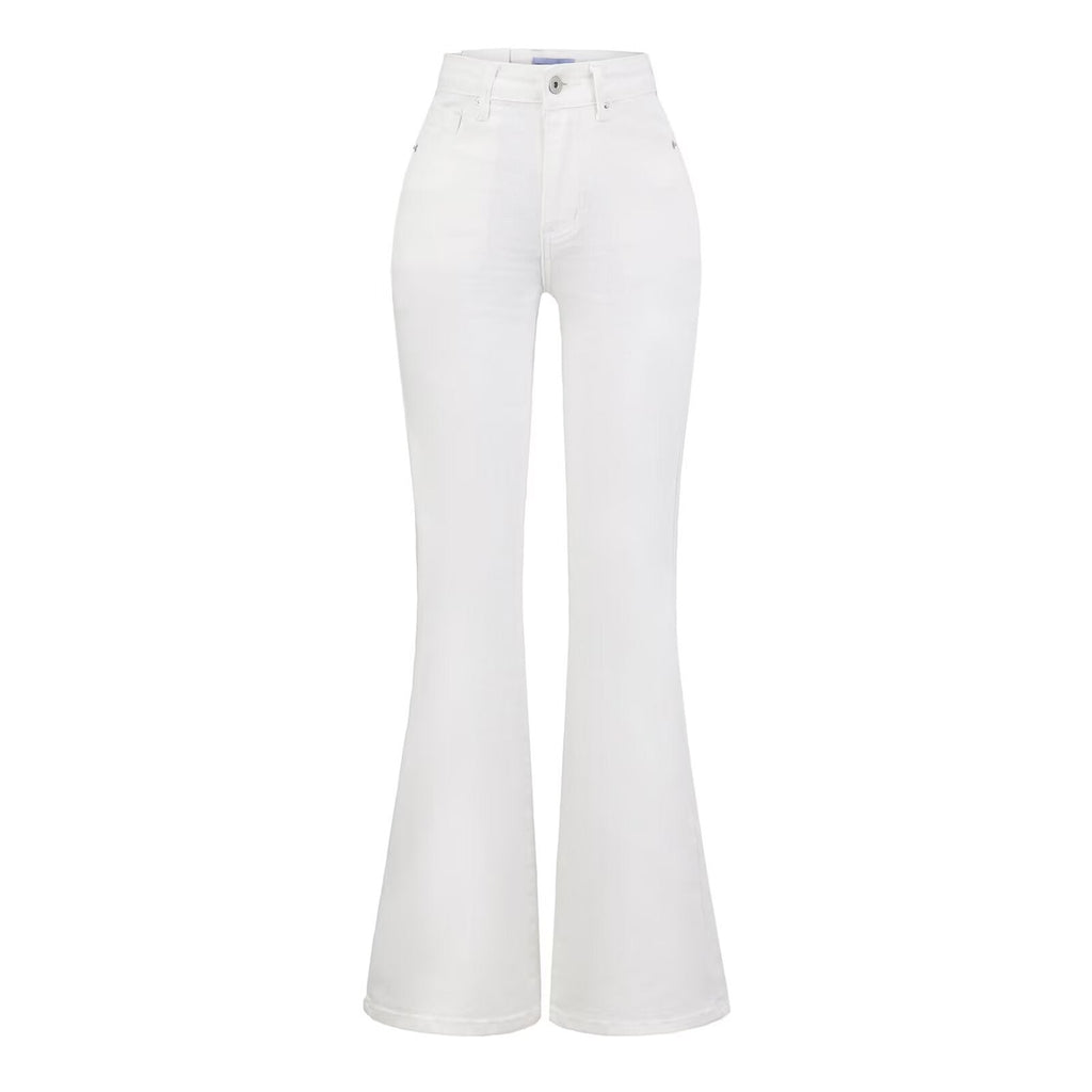 Light Blue High Waist Slim Fit Bootcut Jeans