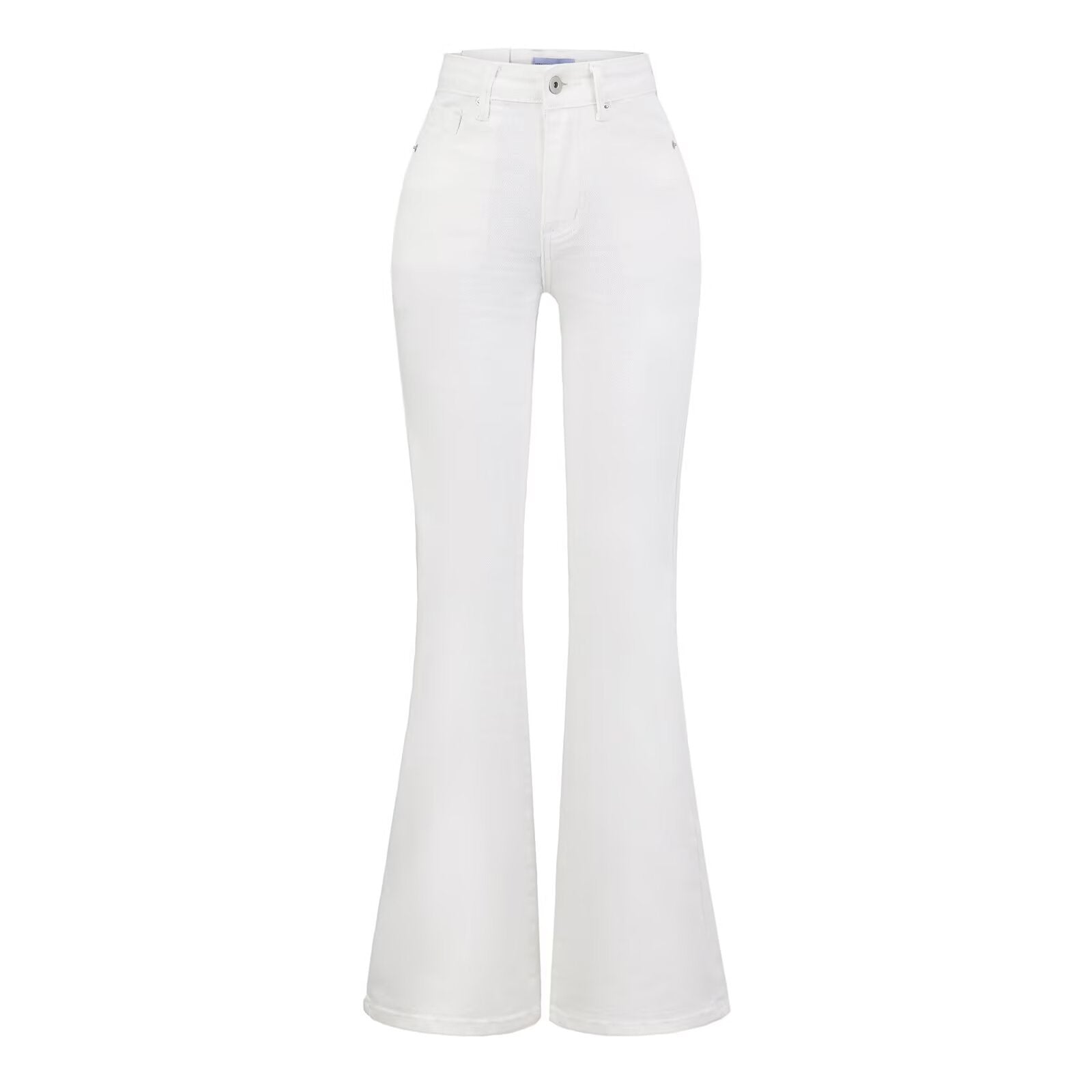 Light Blue High Waist Slim Fit Bootcut Jeans