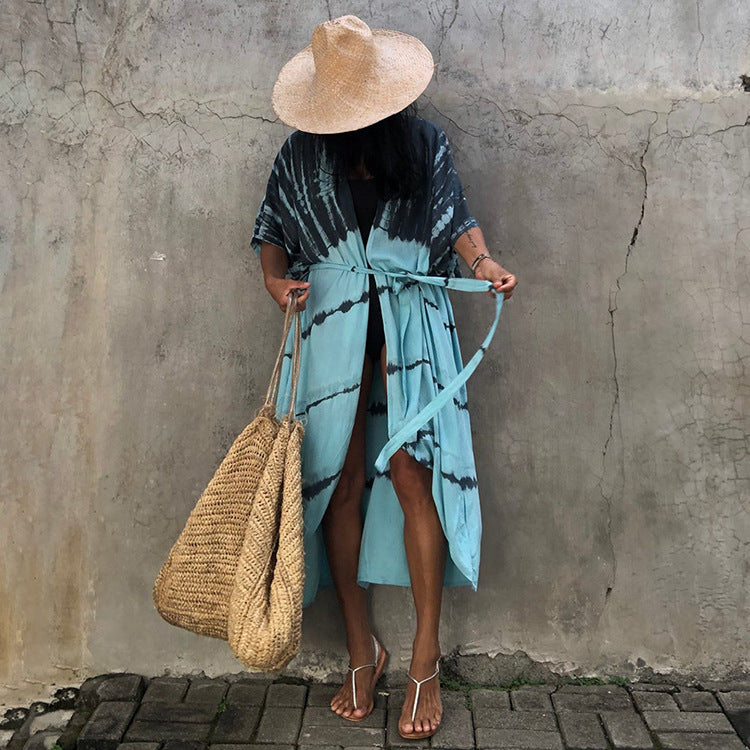 Rayon Beach Kimono