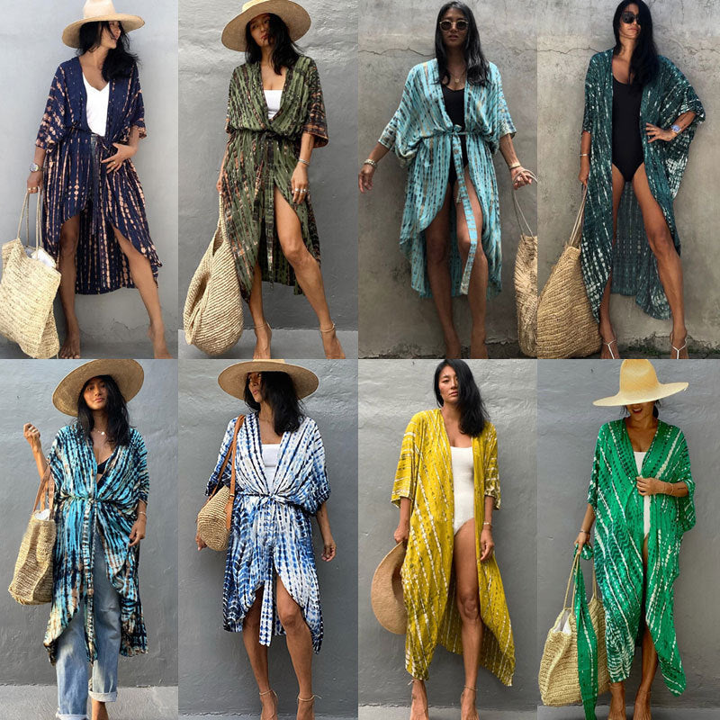 Rayon Beach Kimono