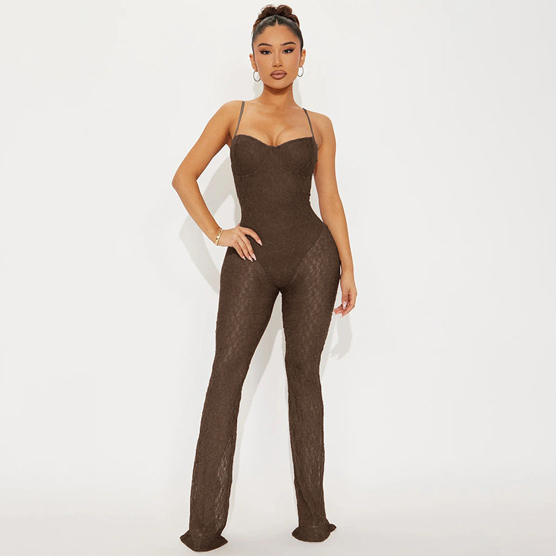 Bonnie Mesh Trousers Jumpsuit