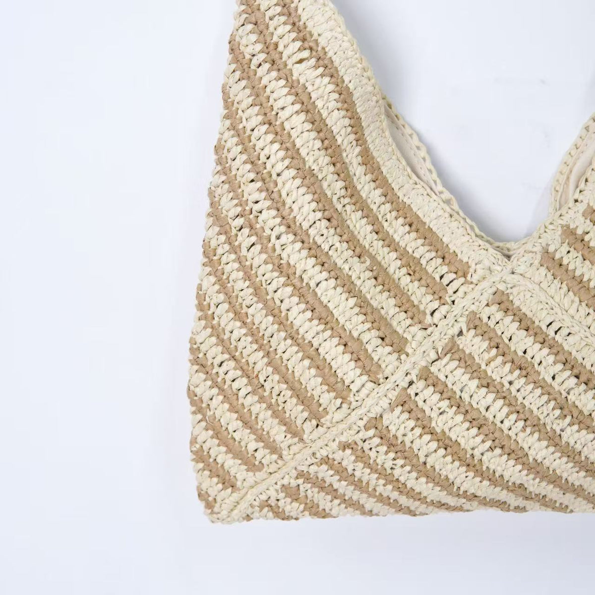 Fringe Woven Beach Tote