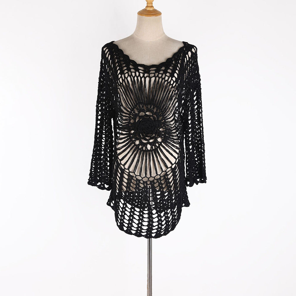 Hand-Crochet Beach Cover-Up