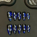 Medium Almond Butterfly Press on Nails
