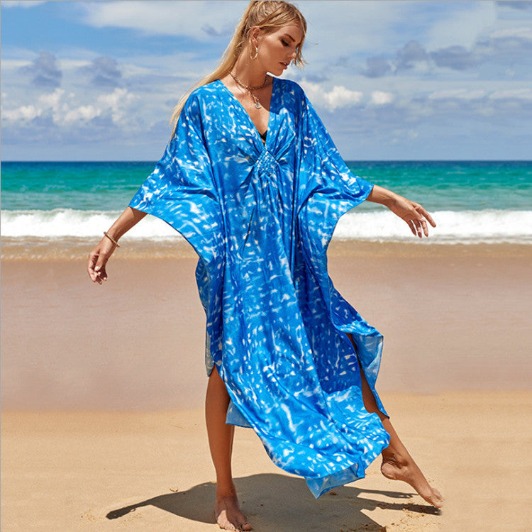 Bikini Cover-Up Viscose Cardigan Swimwear Wrap
