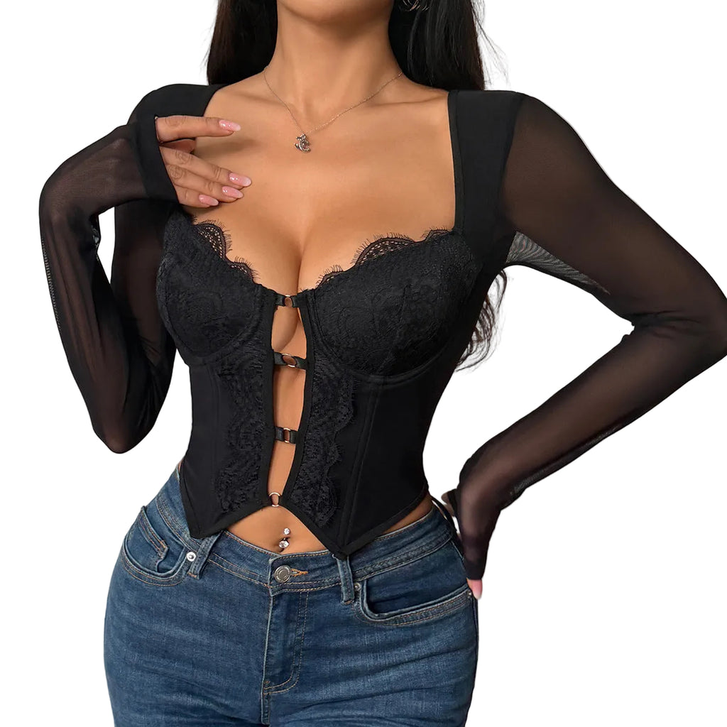 Corset Slim Fit Push up Top