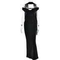 Elegant Tube Sleeveless Slim Fit Backless Dress