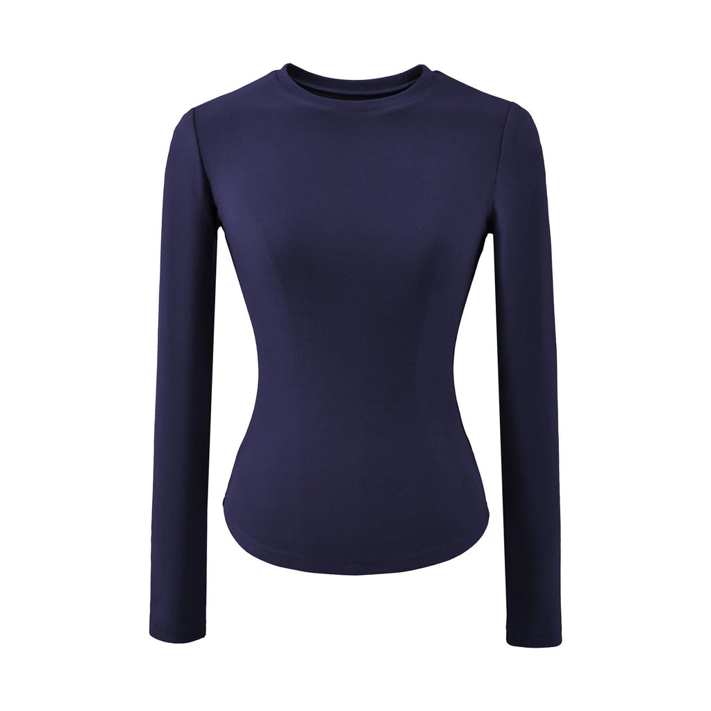 Basic Long Sleeve Hour Glass T-Shirt
