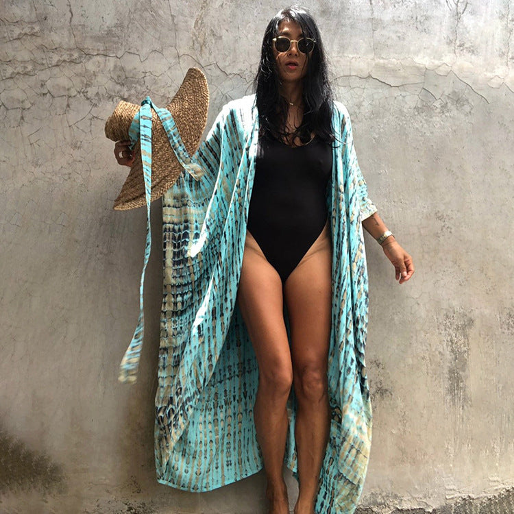 Rayon Beach Kimono