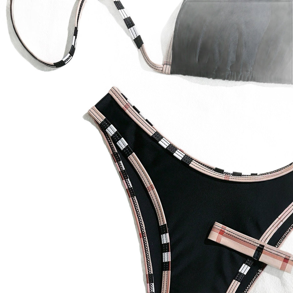 Plaid 3PC Bikini