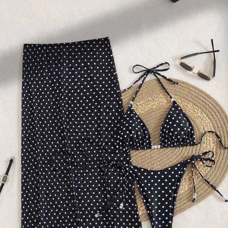Polka Dot 3PC Bikini