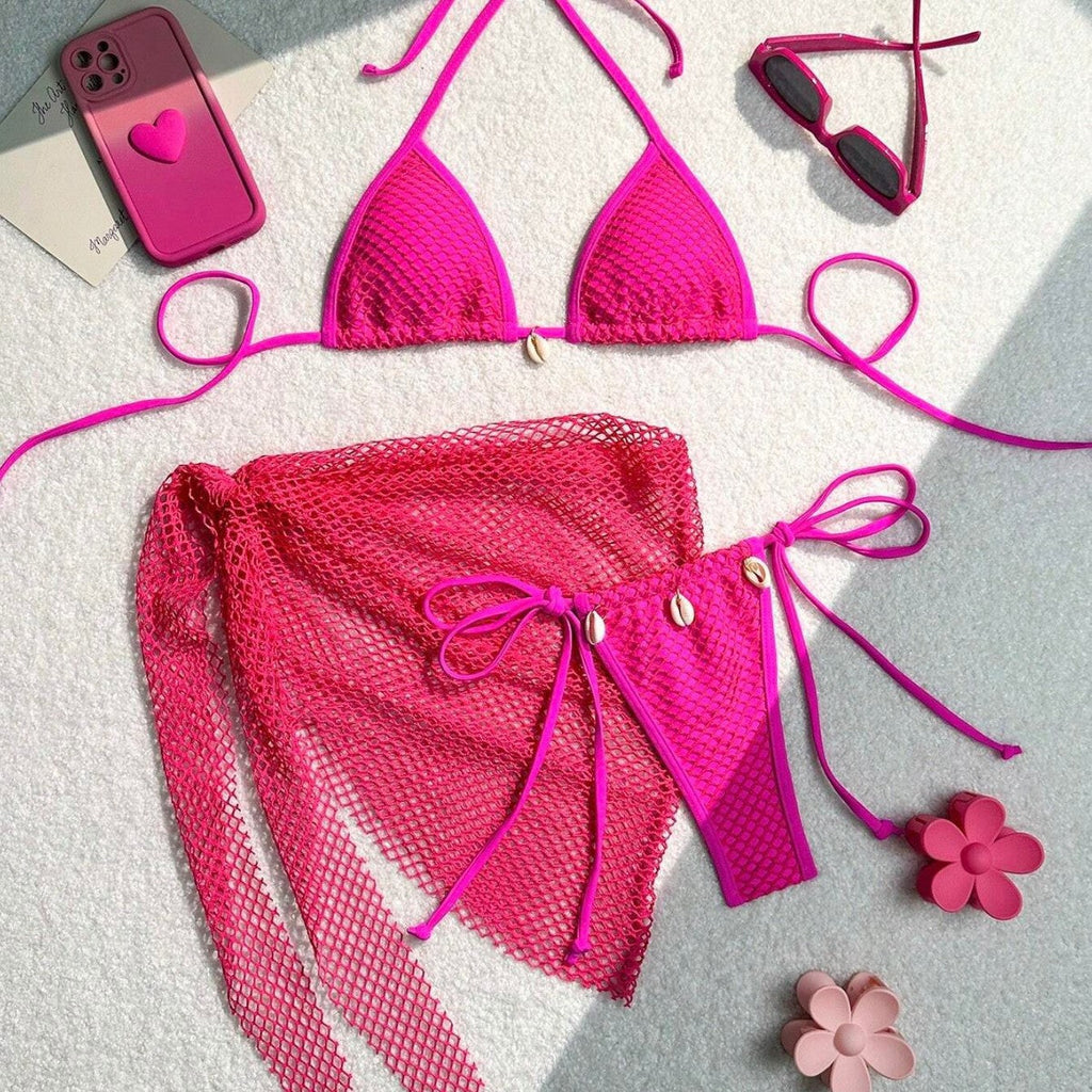 Seashell 3PC Swimsuit