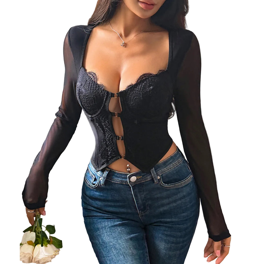 Corset Slim Fit Push up Top