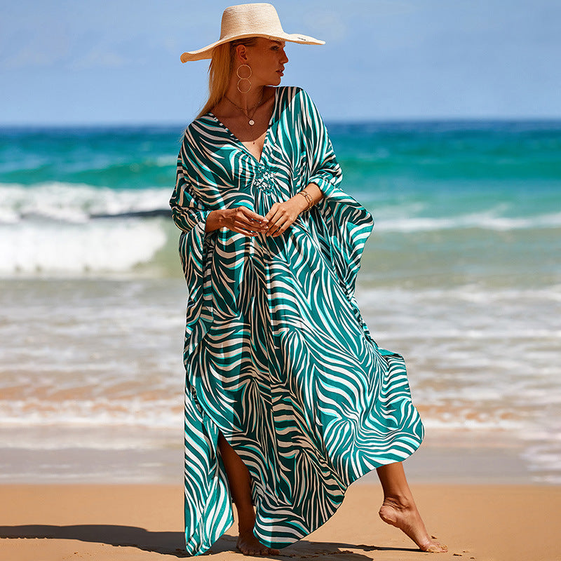 Bikini Cover-Up Viscose Cardigan Swimwear Wrap