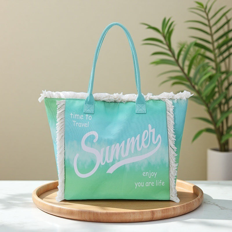 Fringe Summer Tote Bag