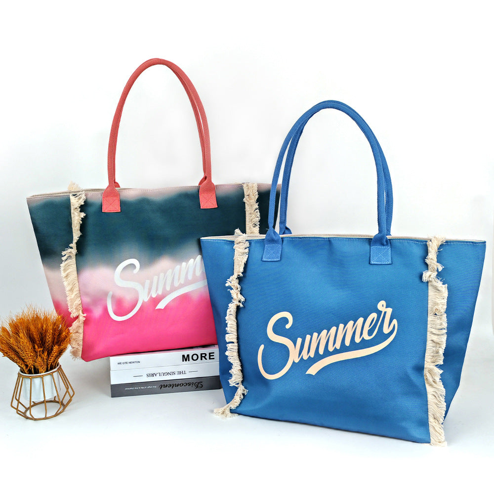 Fringe Summer Tote Bag