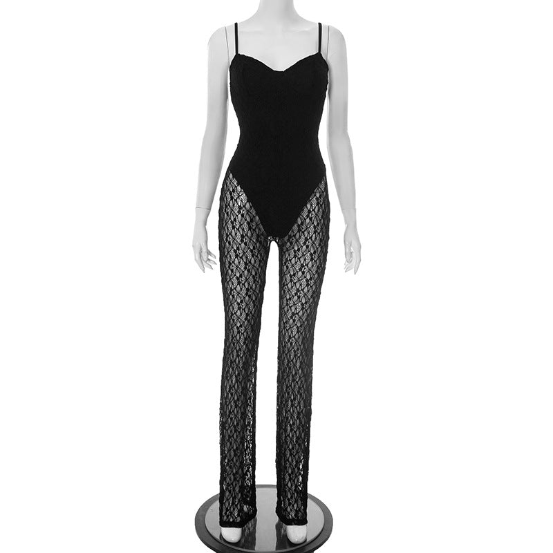 Bonnie Mesh Trousers Jumpsuit