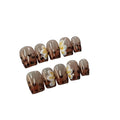 Short Leopard Press on Nails