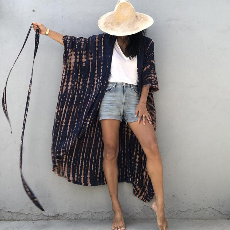 Rayon Beach Kimono