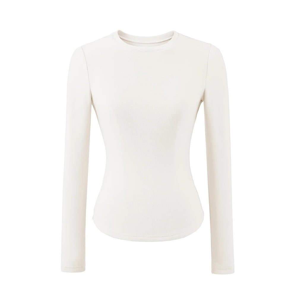 Basic Long Sleeve Hour Glass T-Shirt