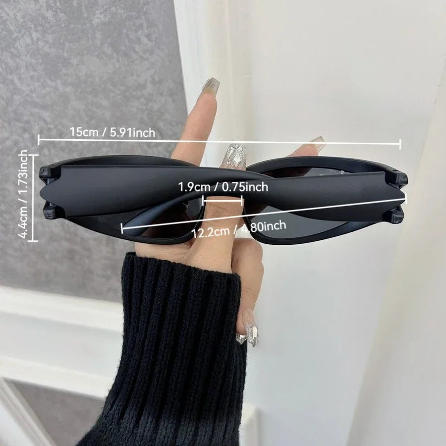 Retro Vintage Square Sun Glasses
