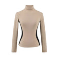 High Neck Slim Fit Fleece Base Layer Top