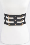 Wide Elastic Plus Size Belt