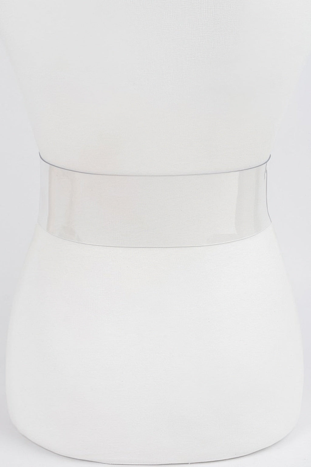 Transparent Round Buckle Belt