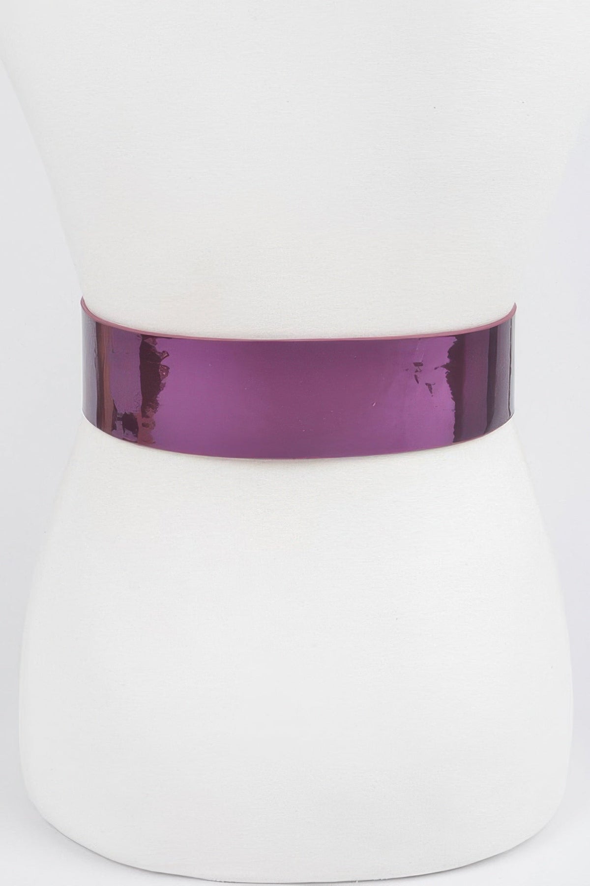 Wide Mirror Pu Belt