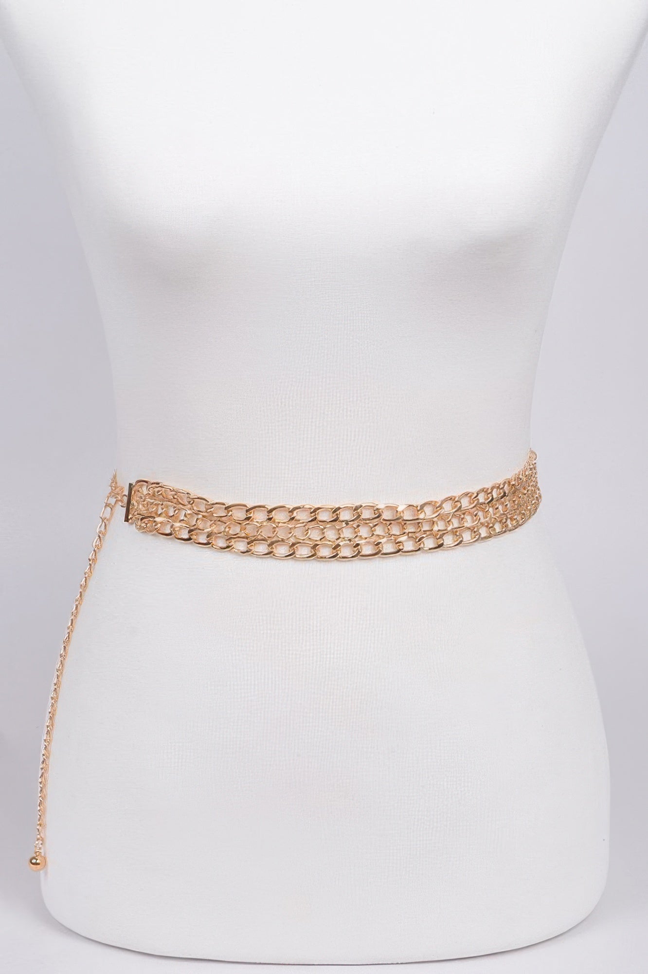Three Layer Fashion Chain Belt