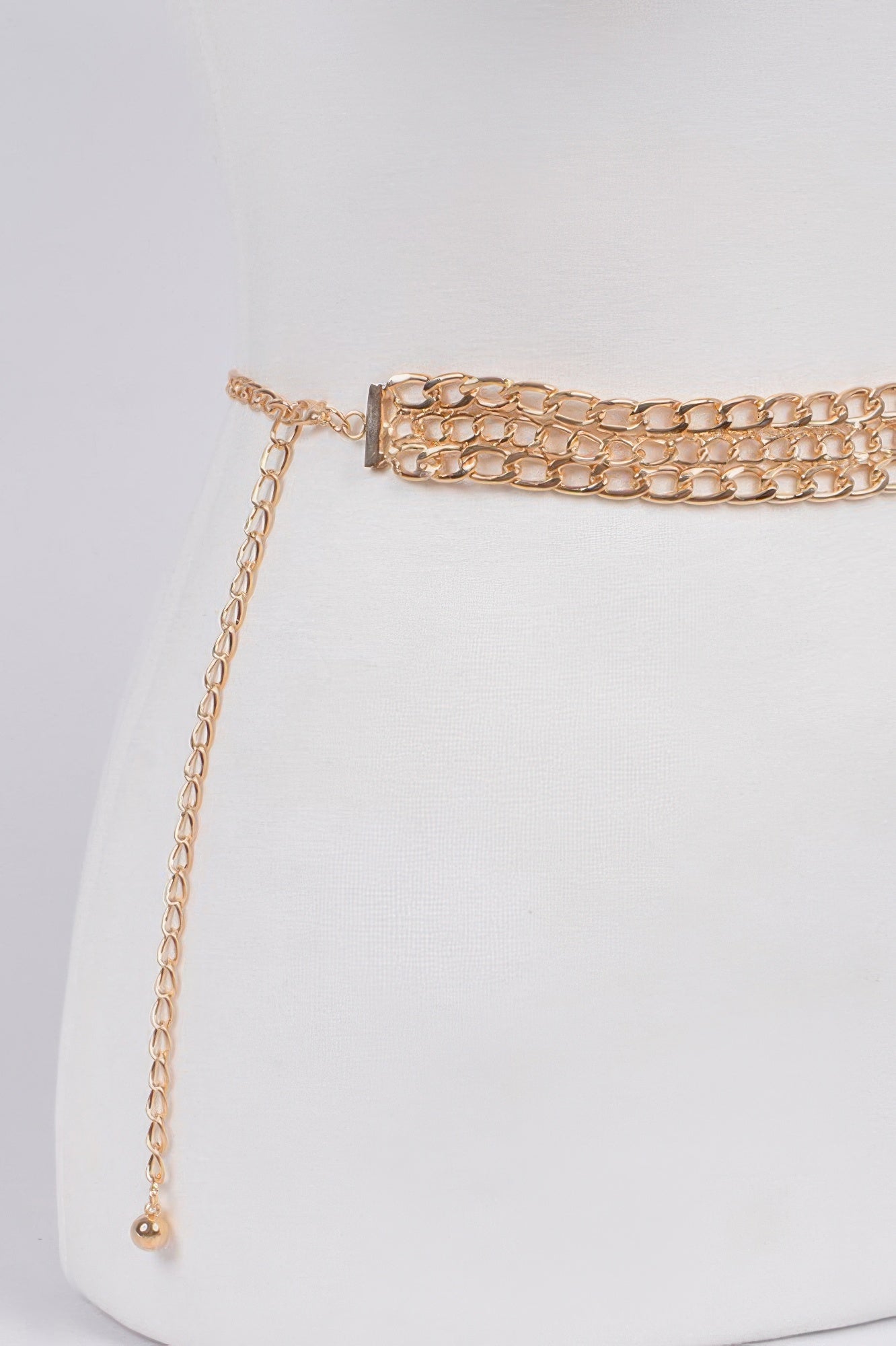 Three Layer Fashion Chain Belt