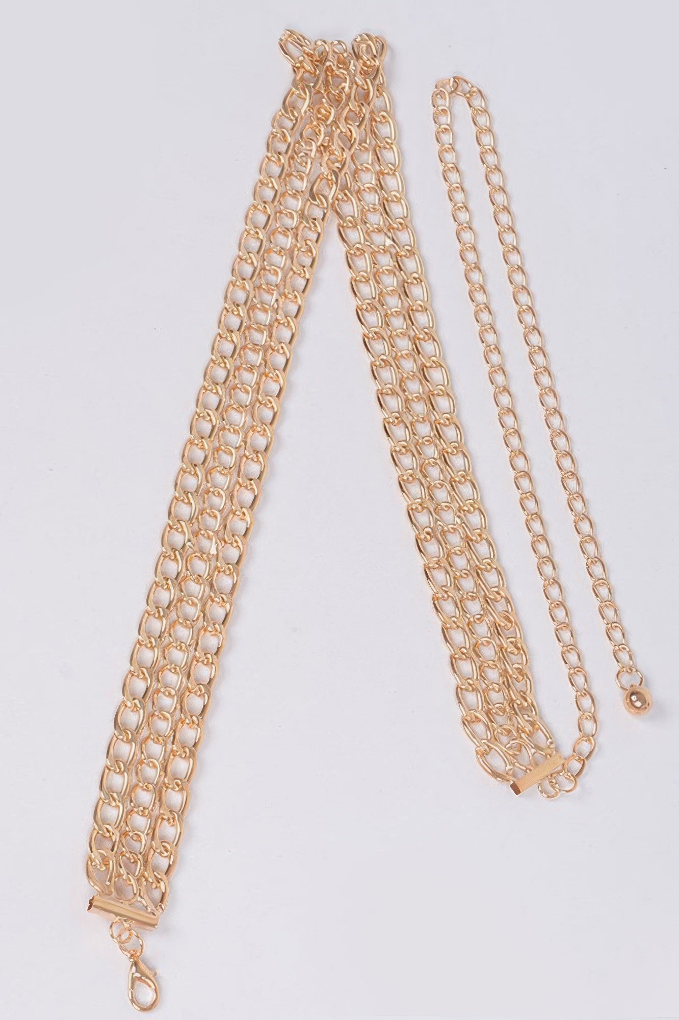Three Layer Fashion Chain Belt