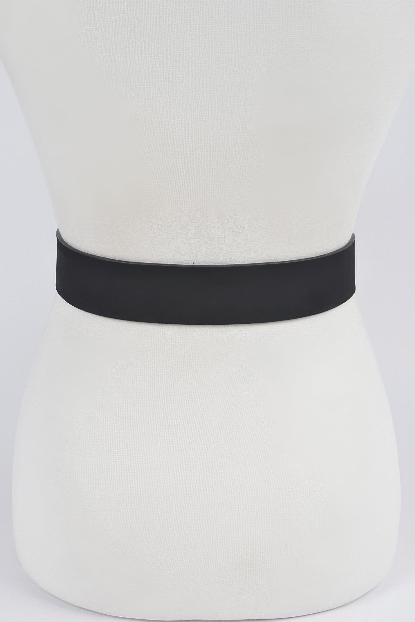 Two Buckle Faux Suede Belt