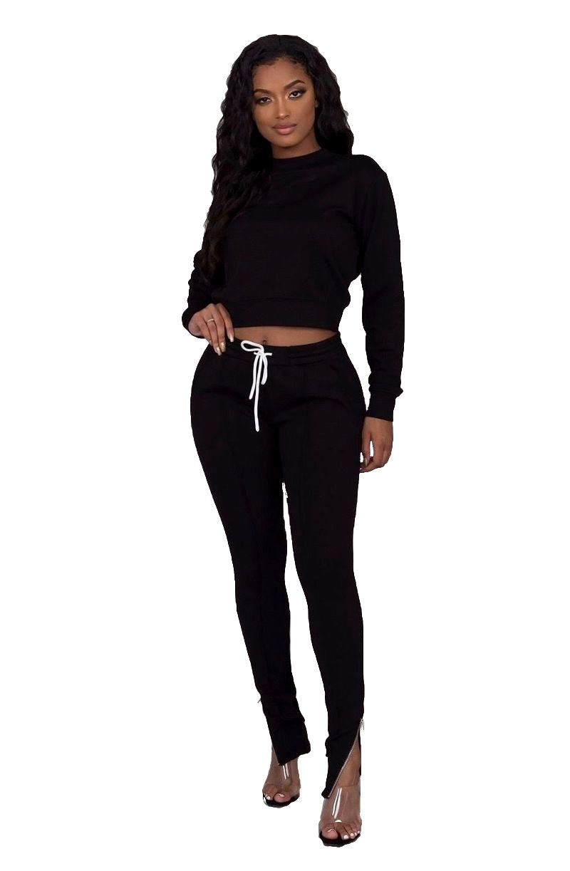 Cropped Jogging Set